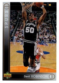 1993-94 Upper Deck Italian David Robinson Variant #50 card image