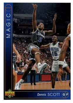 1993-94 Upper Deck Italian Dennis Scott Variant #117 card image