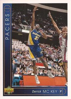 1993-94 Upper Deck Italian Derrick McKey Variant #133 card image
