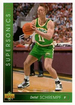 1993-94 Upper Deck Italian Detlef Schrempf Variant #112 card image