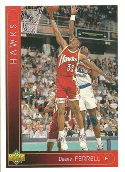 1993-94 Upper Deck Italian Duane Ferrell Variant #38 card image