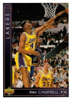 1993-94 Upper Deck Italian Elden Campbell Variant #114 card image
