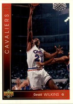 1993-94 Upper Deck Italian Gerald Wilkins Variant #124 card image