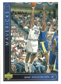 1993-94 Upper Deck Italian Jamal Mashburn Variant #145 card image