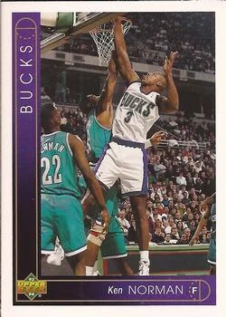1993-94 Upper Deck Italian Ken Norman Variant #158 card image