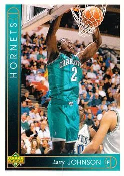 1993-94 Upper Deck Italian Larry Johnson Variant #80 card image