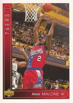 1993-94 Upper Deck Italian Moses Malone Variant #101 card image