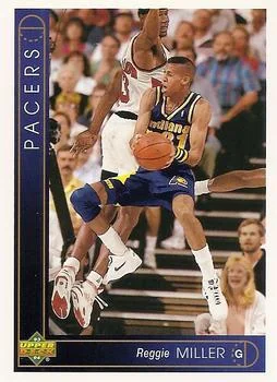 1993-94 Upper Deck Italian Reggie Miller Variant #148 card image