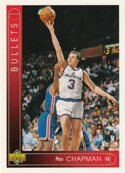 1993-94 Upper Deck Italian Rex Chapman Variant #65 card image