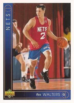 1993-94 Upper Deck Italian Rex Walters Variant #95 card image