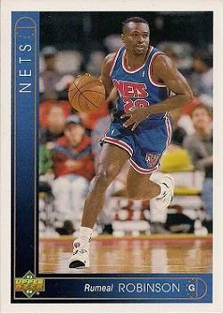 1993-94 Upper Deck Italian Rumeal Robinson Variant #30 card image