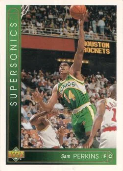 1993-94 Upper Deck Italian Sam Perkins Variant #28 card image
