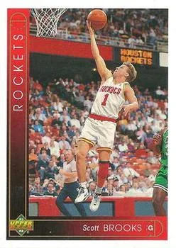 1993-94 Upper Deck Italian Scott Brooks Variant #89 card image