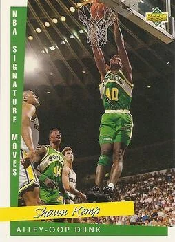 1993-94 Upper Deck Italian Shawn Kemp SM Variant #177 card image