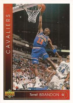 1993-94 Upper Deck Italian Terrell Brandon Variant #45 card image