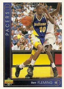 1993-94 Upper Deck Italian Vern Fleming Variant #13 card image