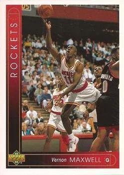 1993-94 Upper Deck Italian Vernon Maxwell Variant #127 card image