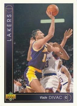 1993-94 Upper Deck Italian Vlade Divac Variant #162 card image