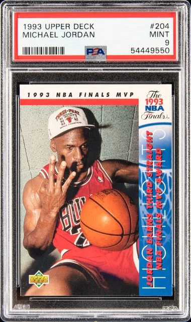 1993-94 Upper Deck Michael Jordan #204 card image