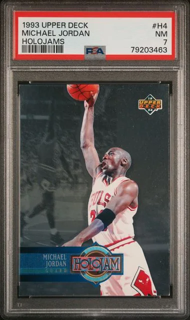 1993-94 Upper Deck Michael Jordan Holojam #H4 card image