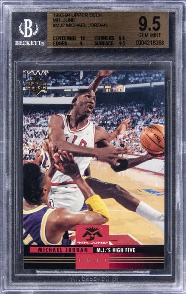 1993-94 Upper Deck Michael Jordan Mr. June #MJ2 card image