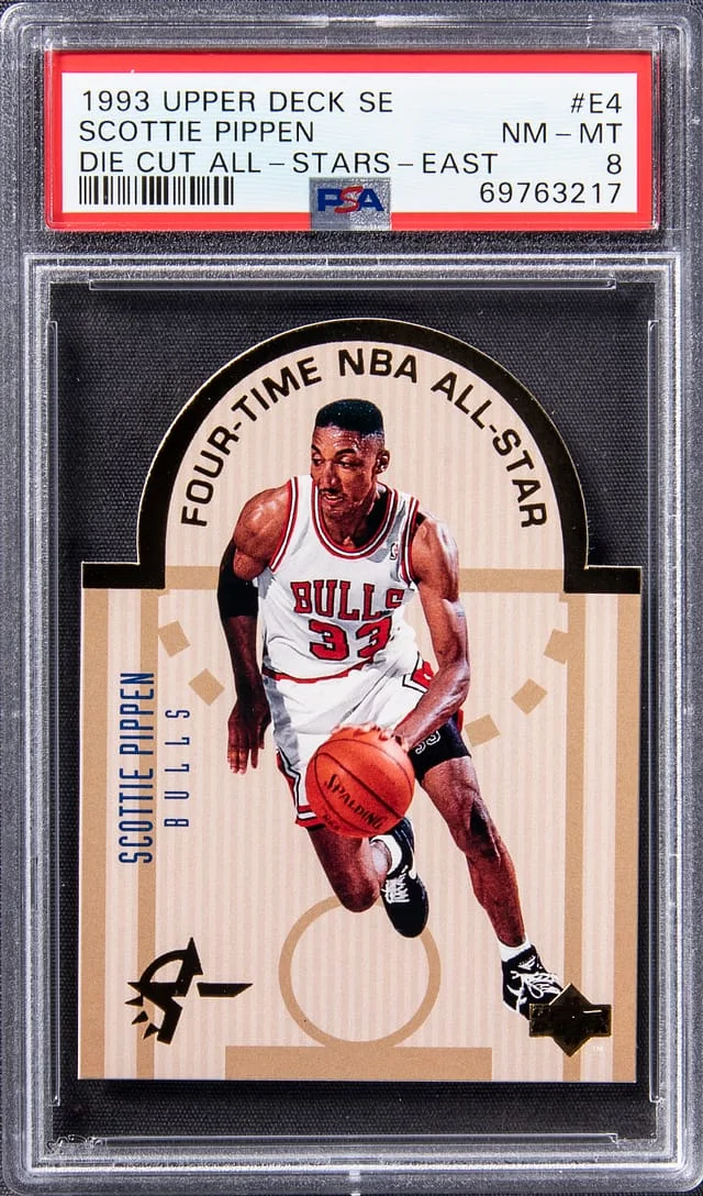 1993-94 Upper Deck Scottie Pippen SE Die Cut All-Stars East #E4 card image