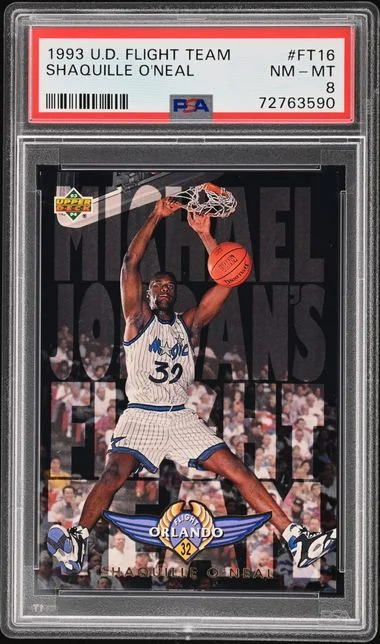 1993-94 Upper Deck Shaquille O'Neal Flight Team #FT16 card image
