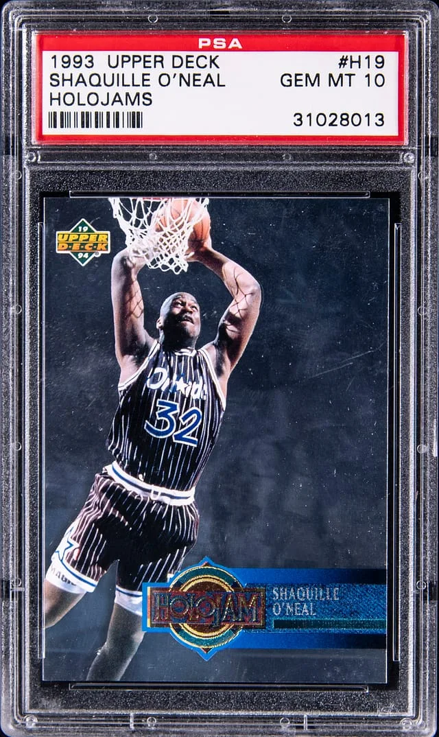 1993-94 Upper Deck Shaquille O'Neal Holojams #H19 card image