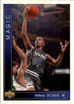 1993-94 Upper Deck Spanish Anthony Bowie Variant #122 card image