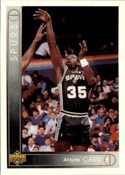 1993-94 Upper Deck Spanish Antoine Carr Variant #59 card image