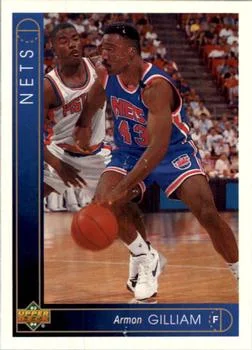 1993-94 Upper Deck Spanish Armon Gilliam Variant #81 card image