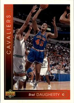 1993-94 Upper Deck Spanish Brad Daugherty Variant #37 card image
