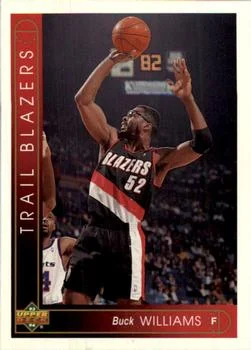 1993-94 Upper Deck Spanish Buck Williams Variant #129 card image
