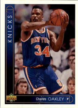 1993-94 Upper Deck Spanish Charles Oakley Variant #141 card image
