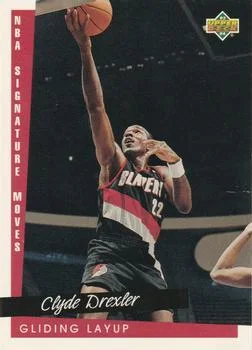 1993-94 Upper Deck Spanish Clyde Drexler SM Variant #179 card image