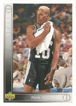1993-94 Upper Deck Spanish Dennis Rodman Variant #78 card image