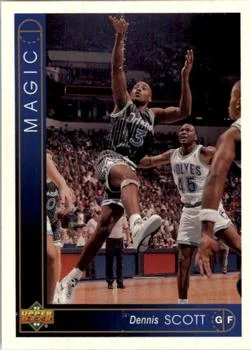 1993-94 Upper Deck Spanish Dennis Scott Variant #117 card image