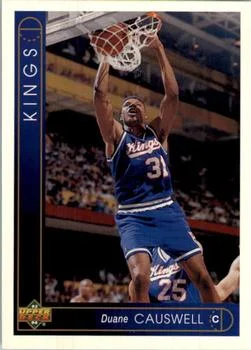 1993-94 Upper Deck Spanish Duane Causwell Variant #147 card image