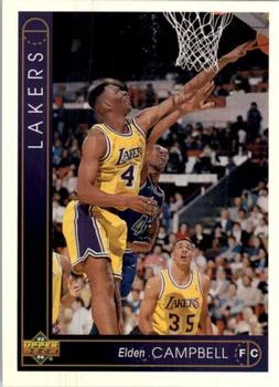 1993-94 Upper Deck Spanish Elden Campbell Variant #114 card image