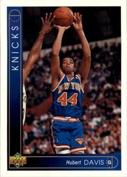 1993-94 Upper Deck Spanish Hubert Davis Variant #102 card image
