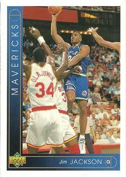 1993-94 Upper Deck Spanish Jim Jackson Variant #24 card image