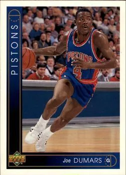 1993-94 Upper Deck Spanish Joe Dumars Variant #3 card image