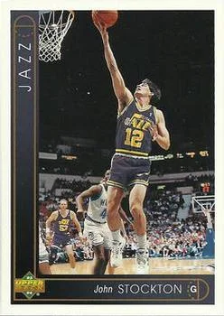1993-94 Upper Deck Spanish John Stockton Variant #63 card image