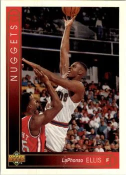 1993-94 Upper Deck Spanish LaPhonso Ellis Variant #118 card image