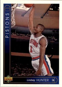1993-94 Upper Deck Spanish Lindsey Hunter Variant #121 card image
