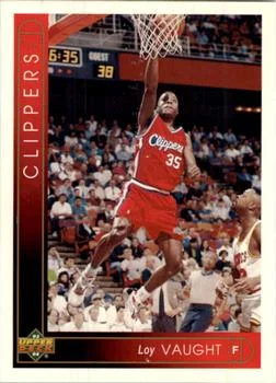 1993-94 Upper Deck Spanish Loy Vaught Variant #131 card image