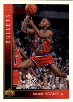 1993-94 Upper Deck Spanish Michael Adams Variant #19 card image