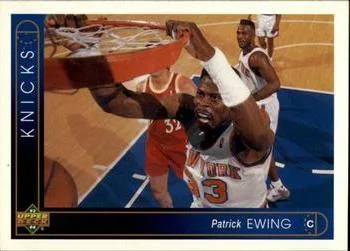 1993-94 Upper Deck Spanish Patrick Ewing Variant #165 card image