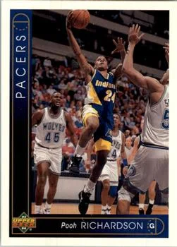 1993-94 Upper Deck Spanish Pooh Richardson Variant #164 card image