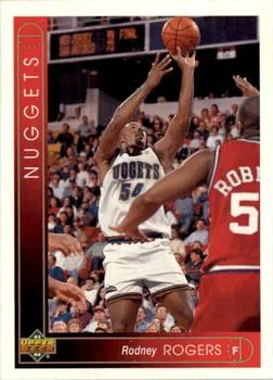 1993-94 Upper Deck Spanish Rodney Rogers Variant #74 card image